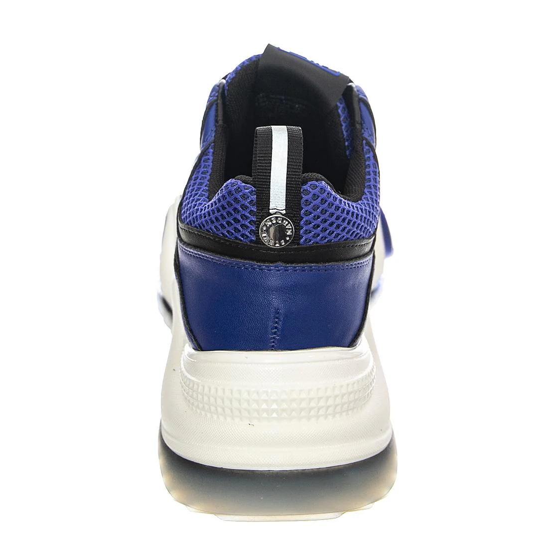 Womens City Soul Blue Lace-Up Low-Profile Shoes - Image 4