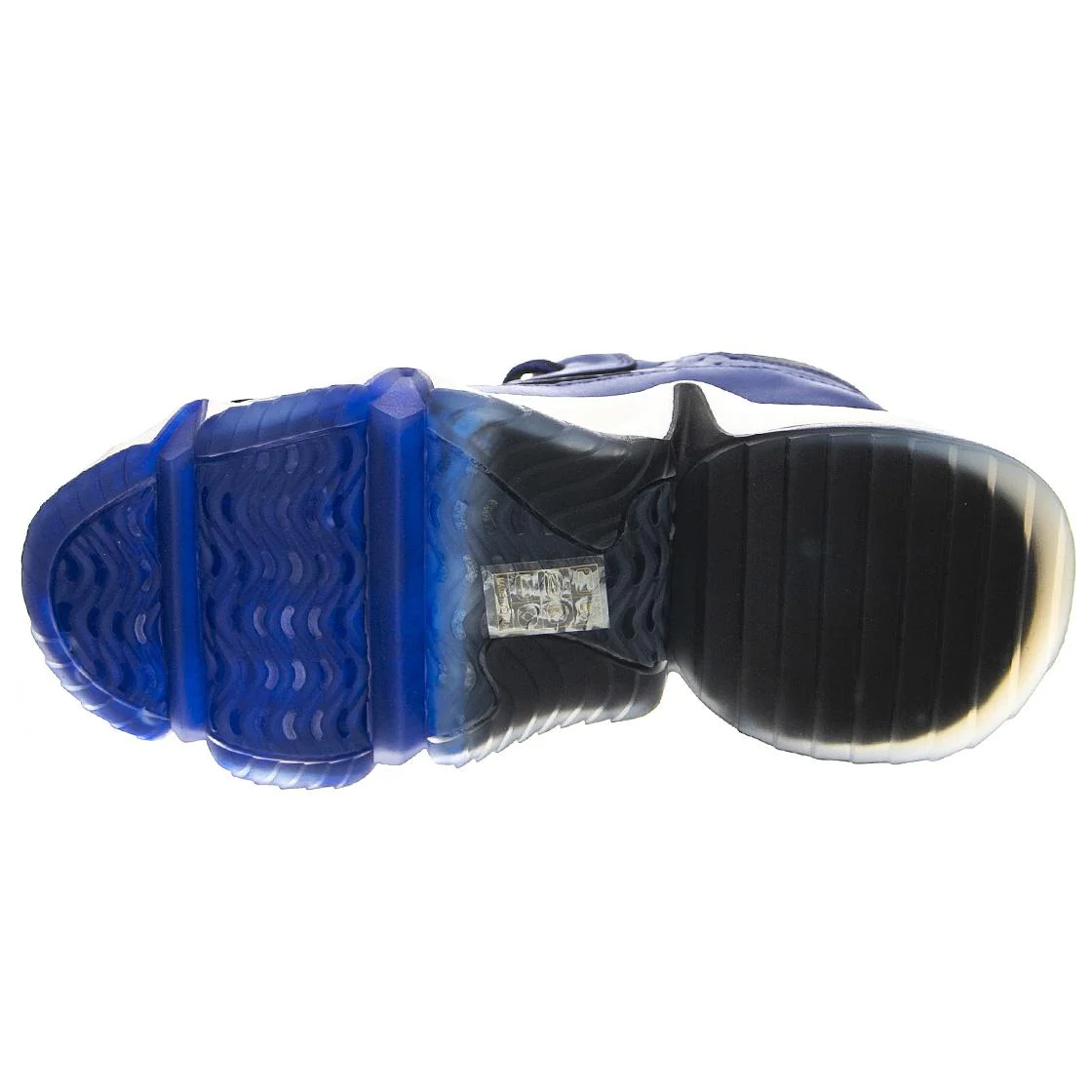 Womens City Soul Blue Lace-Up Low-Profile Shoes - Image 5