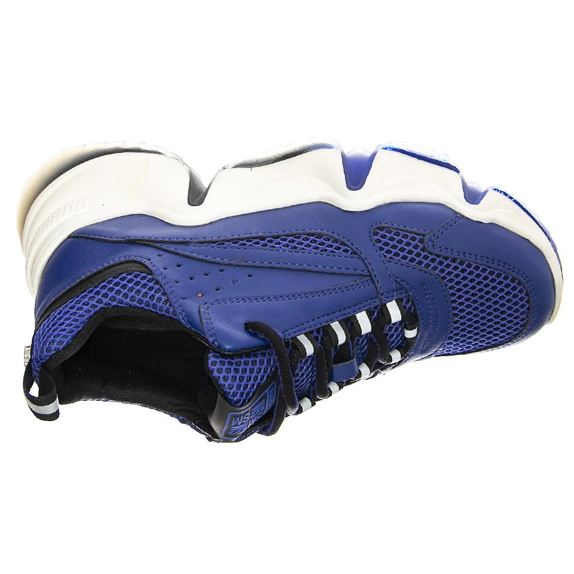 Womens City Soul Blue Lace-Up Low-Profile Shoes - Image 6