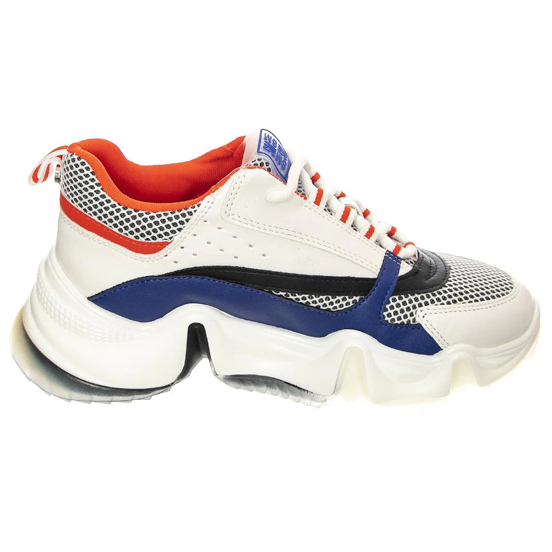 Womens City Soul Org / Cobalt Lace-Up Low-Profile Shoes - Image 2