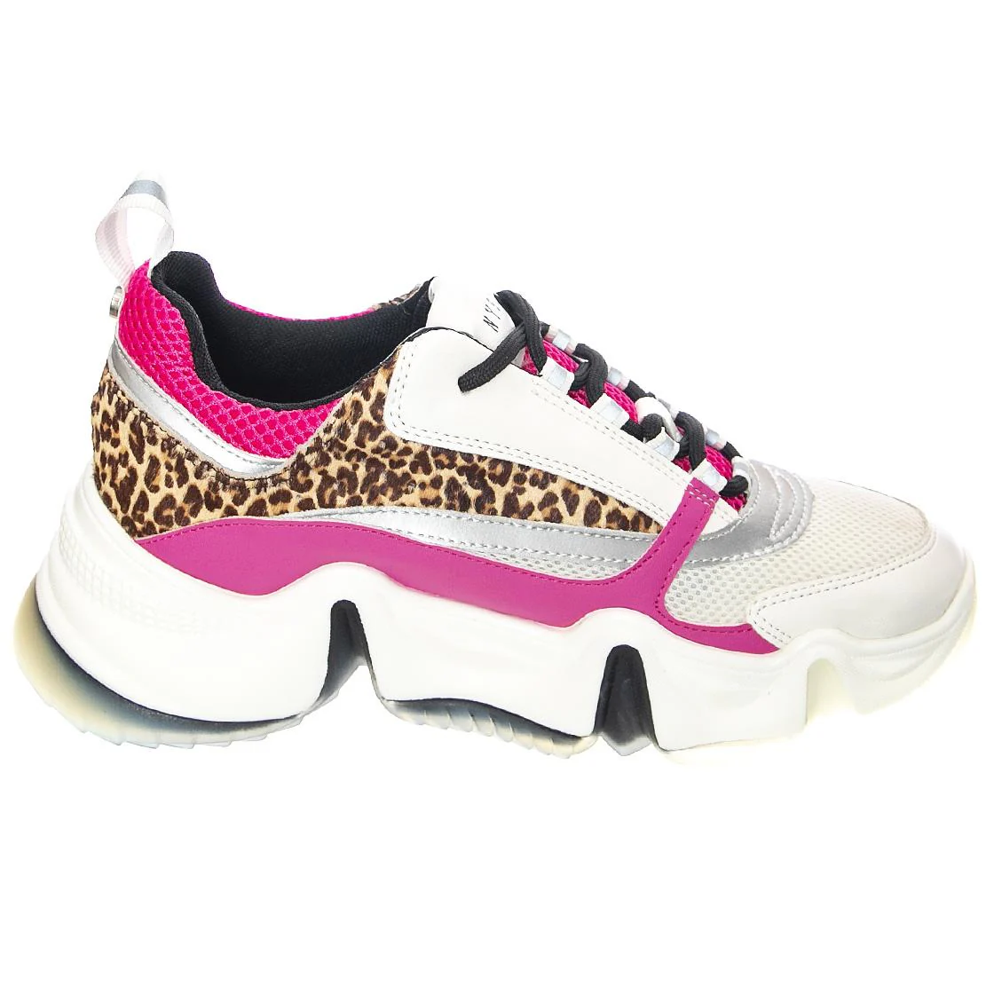 Womens City Soul White / Multi Lace-Up Shoes - Image 2