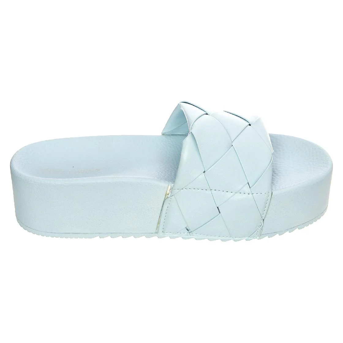 Womens Co Star Baby Blue Sandals - Image 2