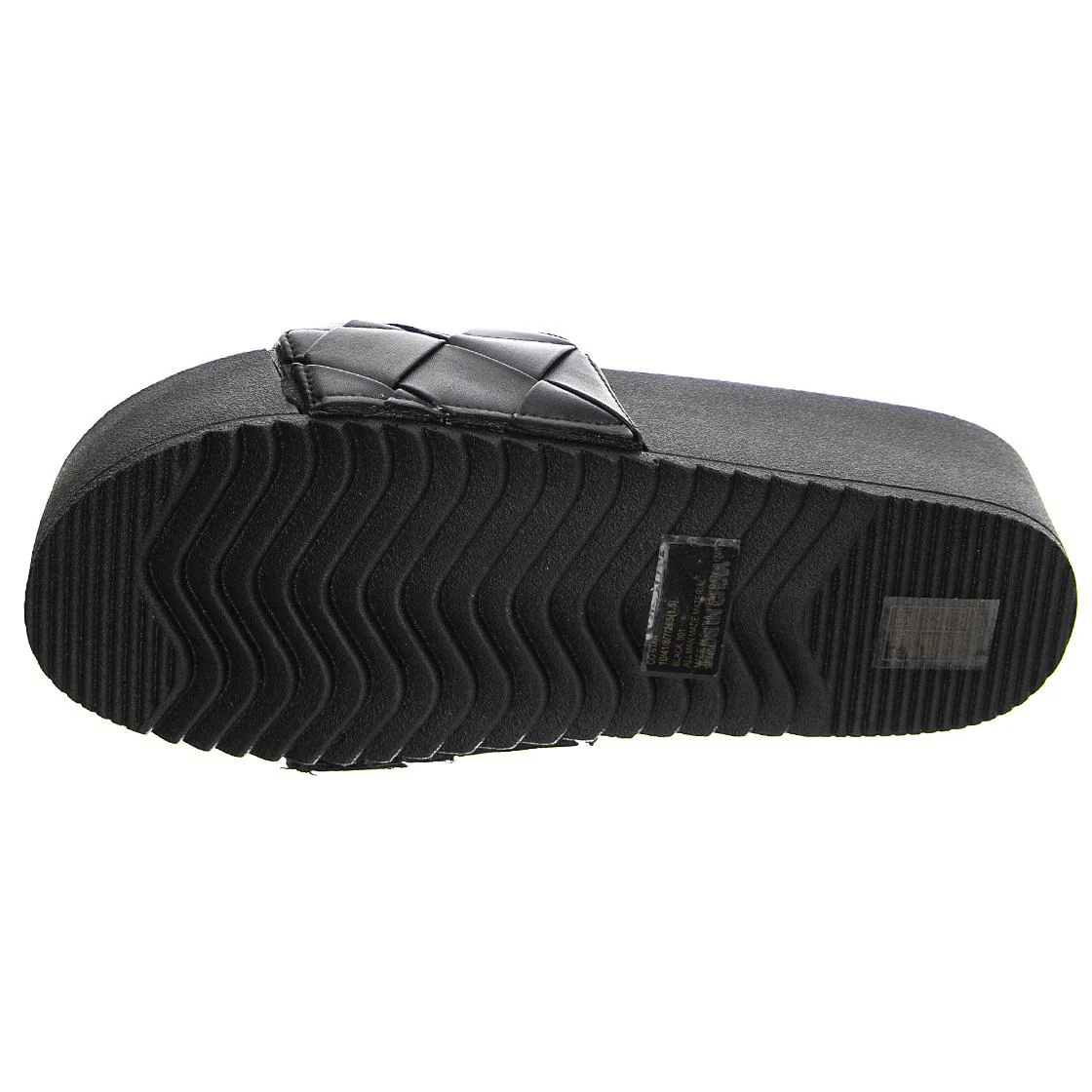 Womens Co Star Black Sandals - Image 5