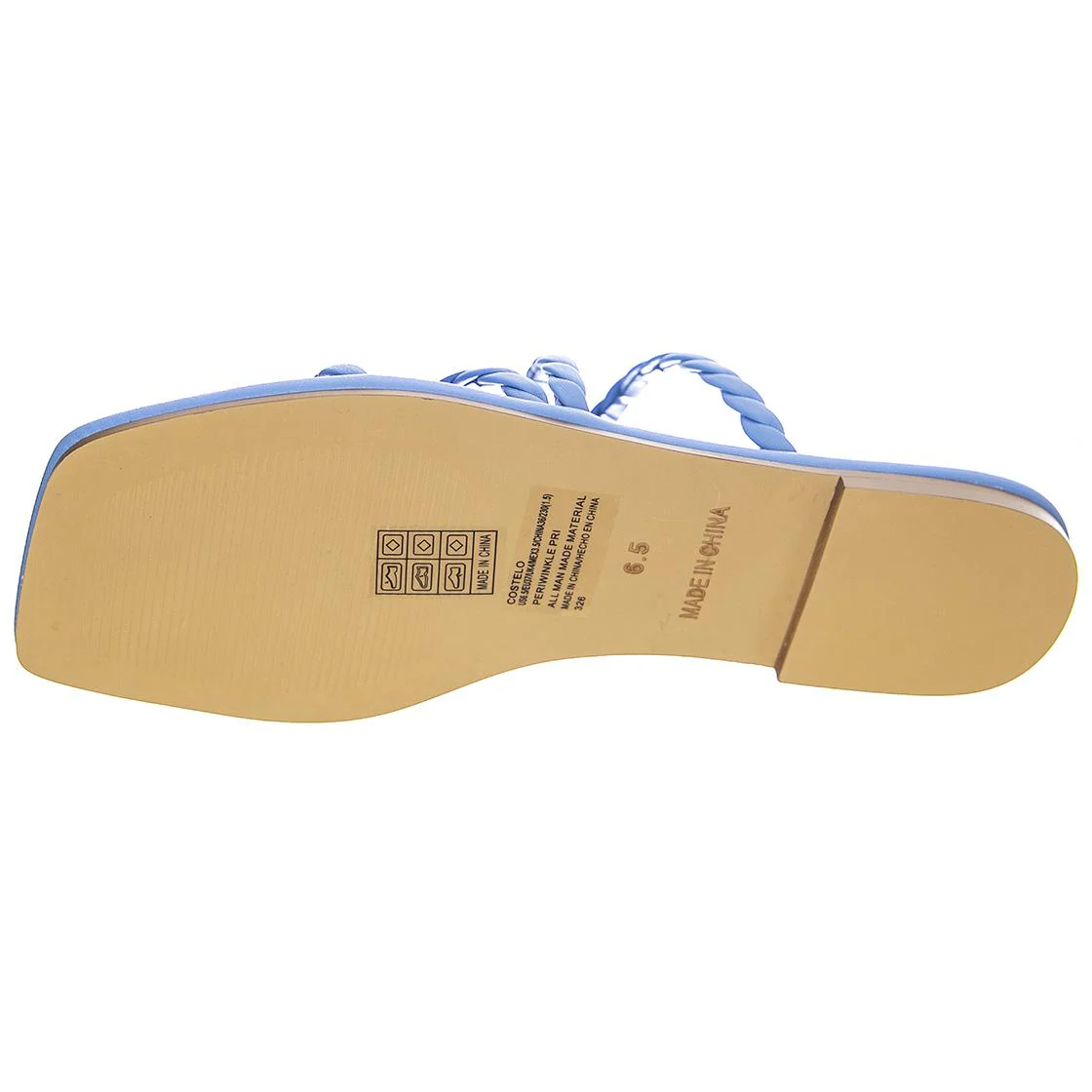 Womens Costelo Periwinkle Sandals - Image 5