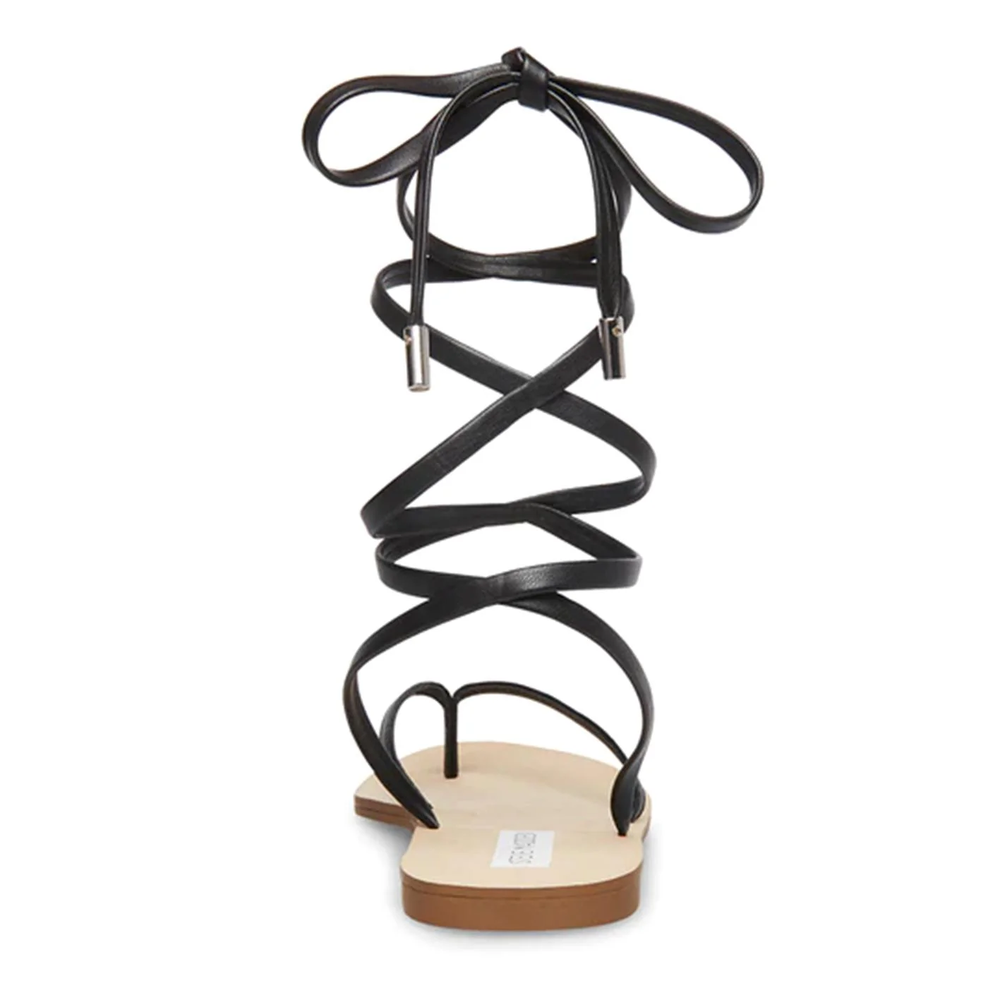 Womens Denzelle Black Sandals - Image 4
