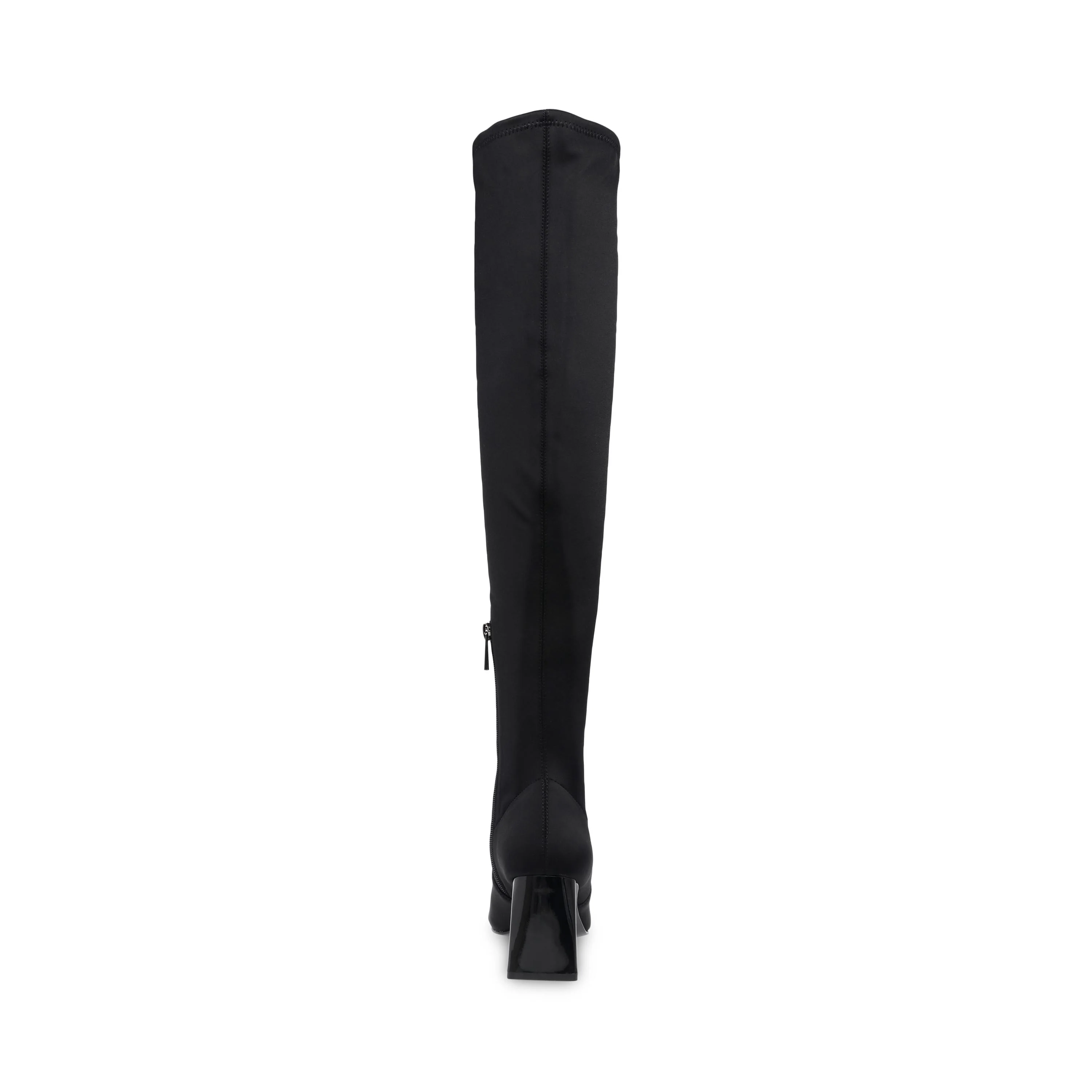 Womens Evermore Black Fabr Black Boots - Image 4