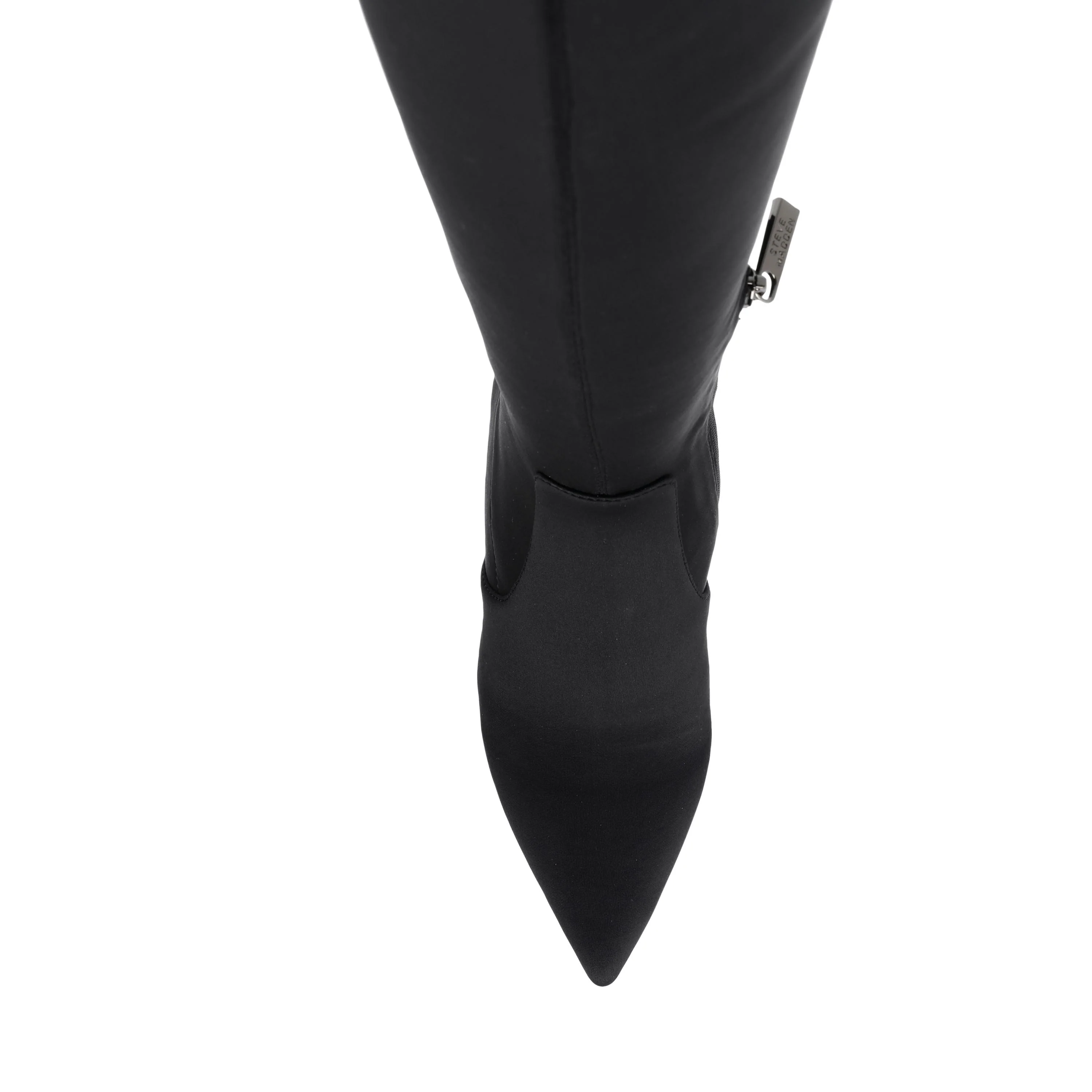 Womens Evermore Black Fabr Black Boots - Image 6