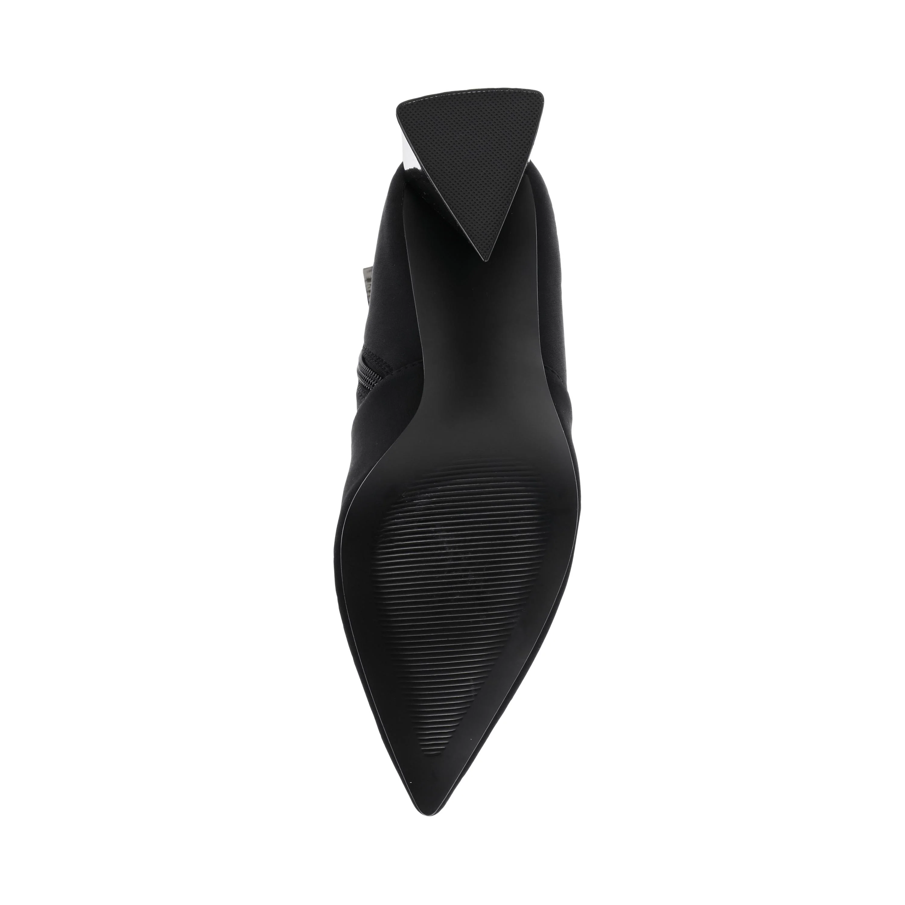 Womens Evermore Black Fabr Black Boots - Image 7