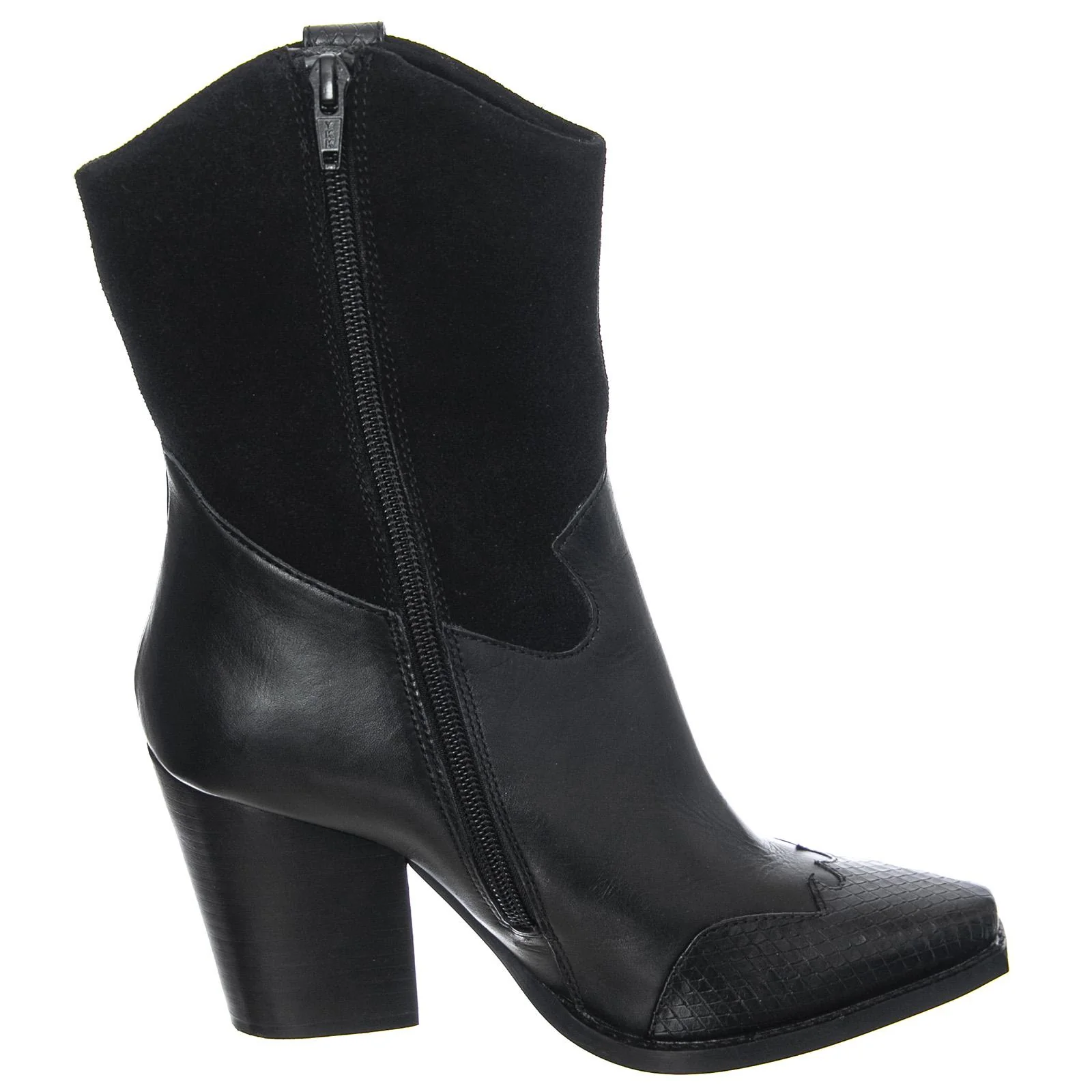 Womens Ezzy Black Boots - Image 2