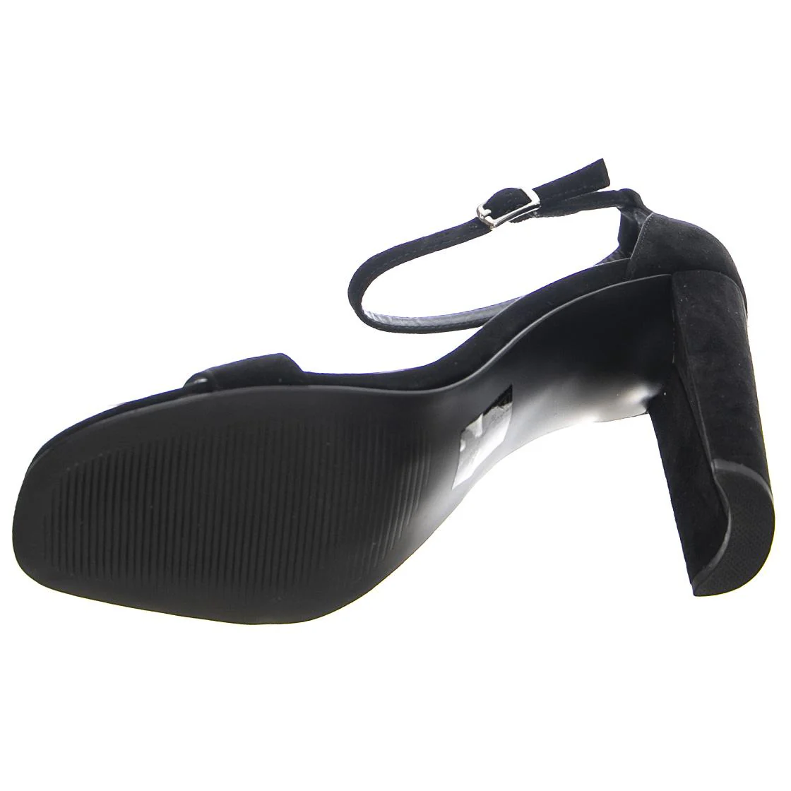 Womens Franky Black Sandals - Image 5