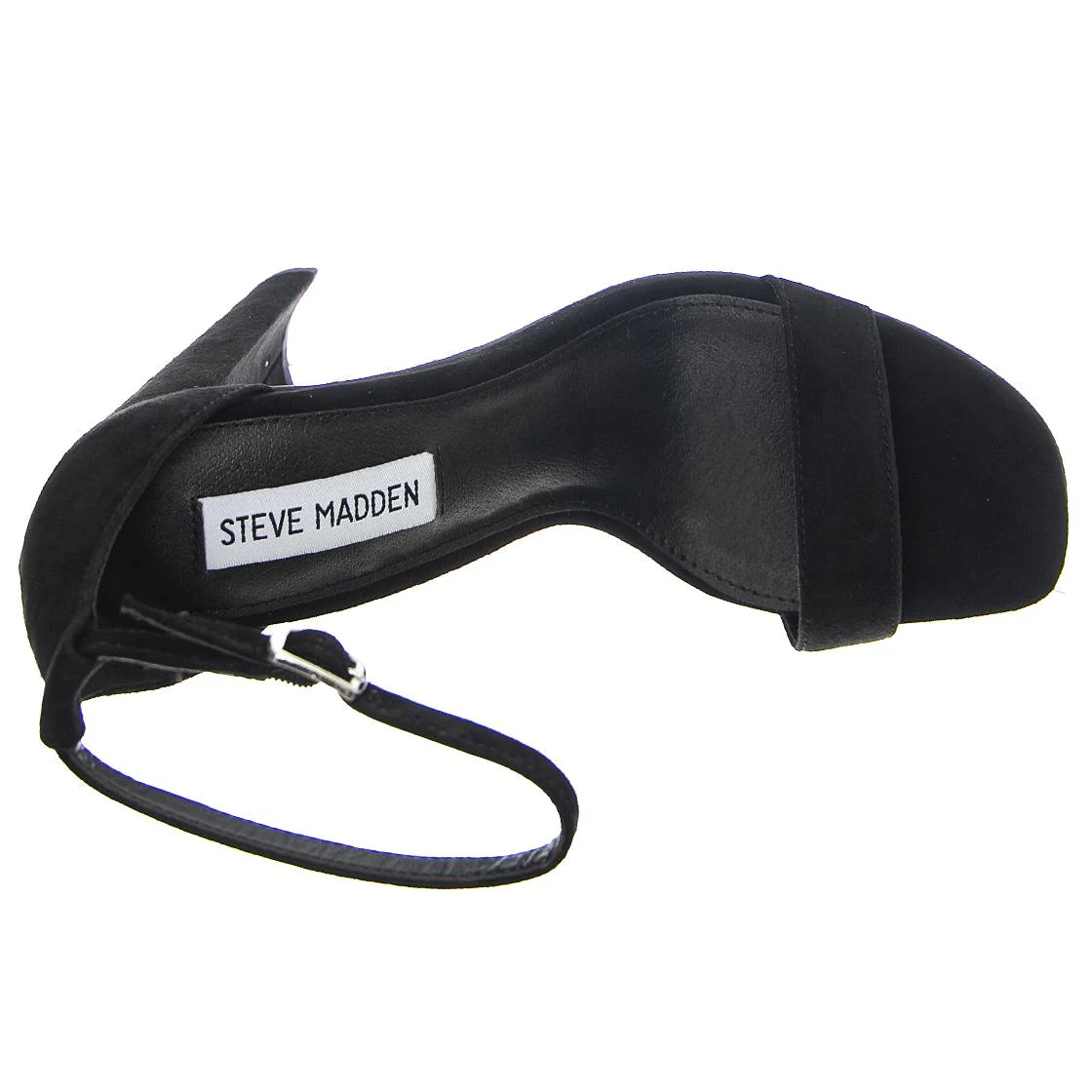 Womens Franky Black Sandals - Image 6