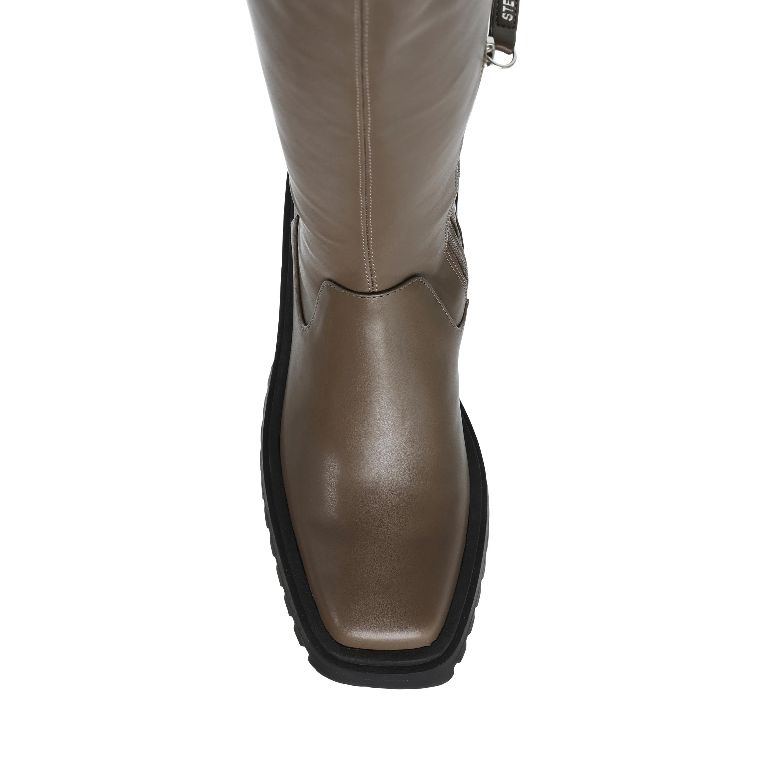 Womens Frontier Dark Taupe Boots - Image 7