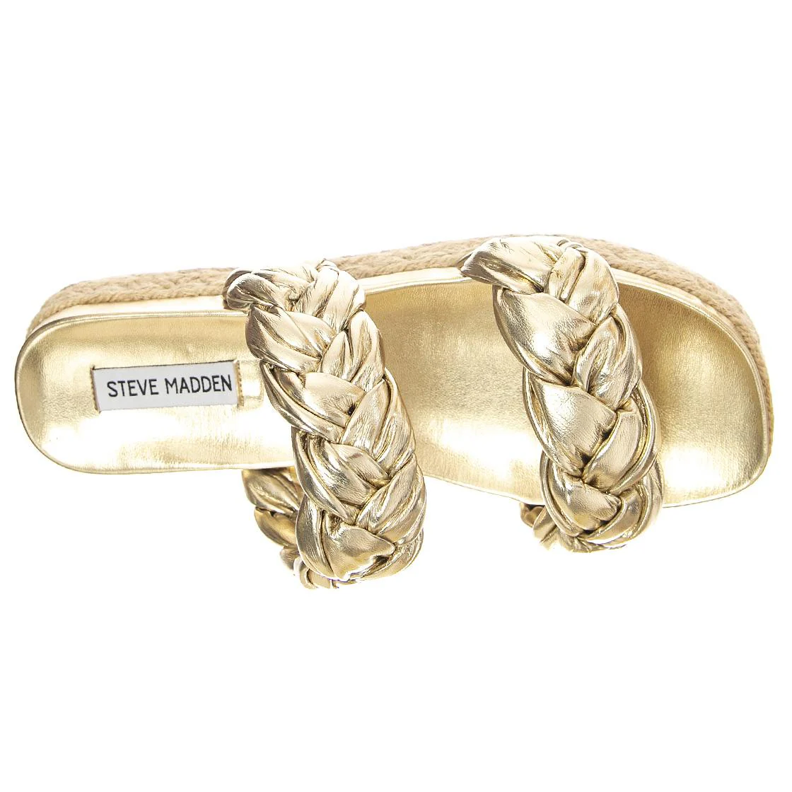 Womens Gist Gold Sandals - Image 6