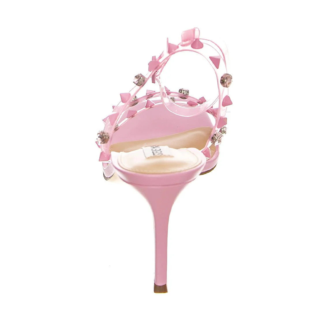 Womens Glitzed Pink Candy Sandals - Image 4