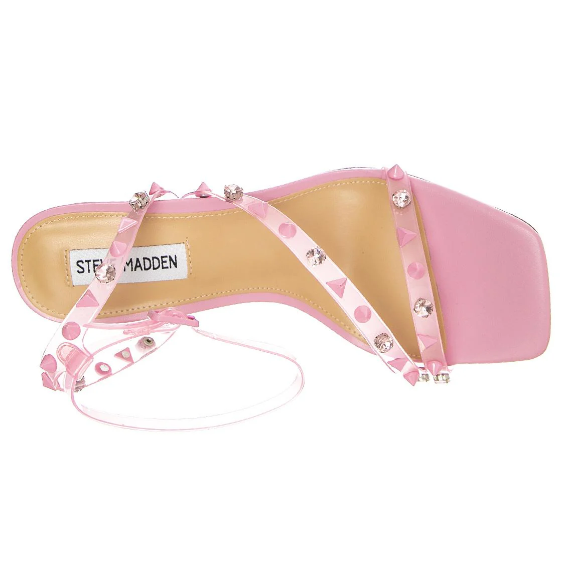 Womens Glitzed Pink Candy Sandals - Image 6