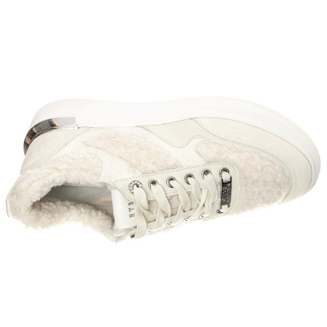 Womens Grandiose Bone / Multi Lace-Up Low-Profile Shoes - Image 6