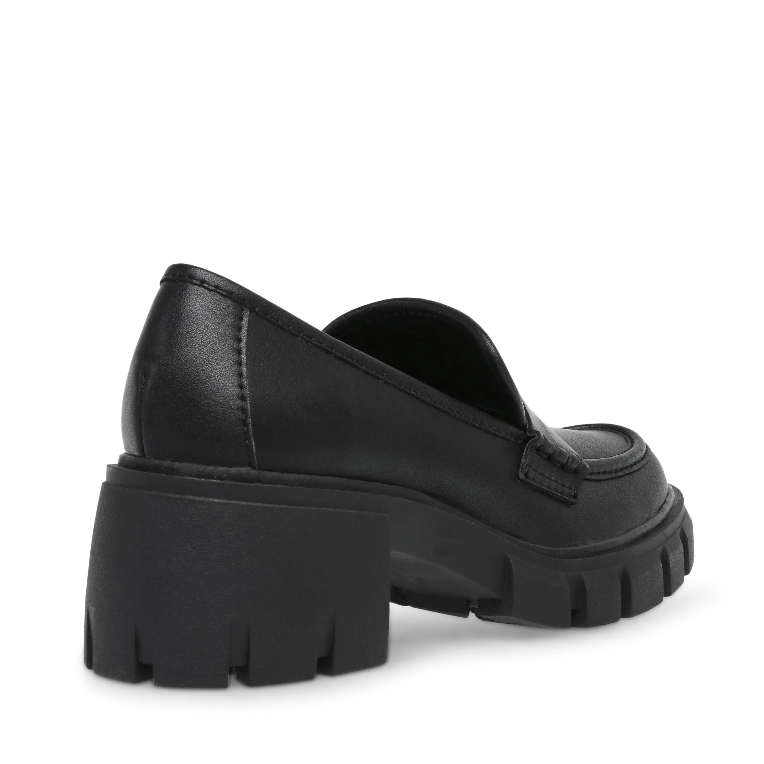 Womens Humphrey Black Leat Loafer Shoes - Image 5
