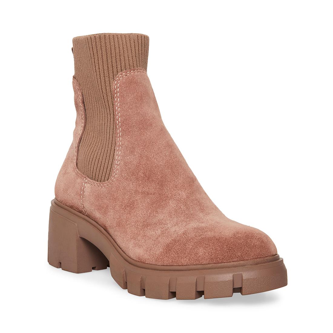 Womens Hutch Taupe Suede Ankle Boots - Image 2