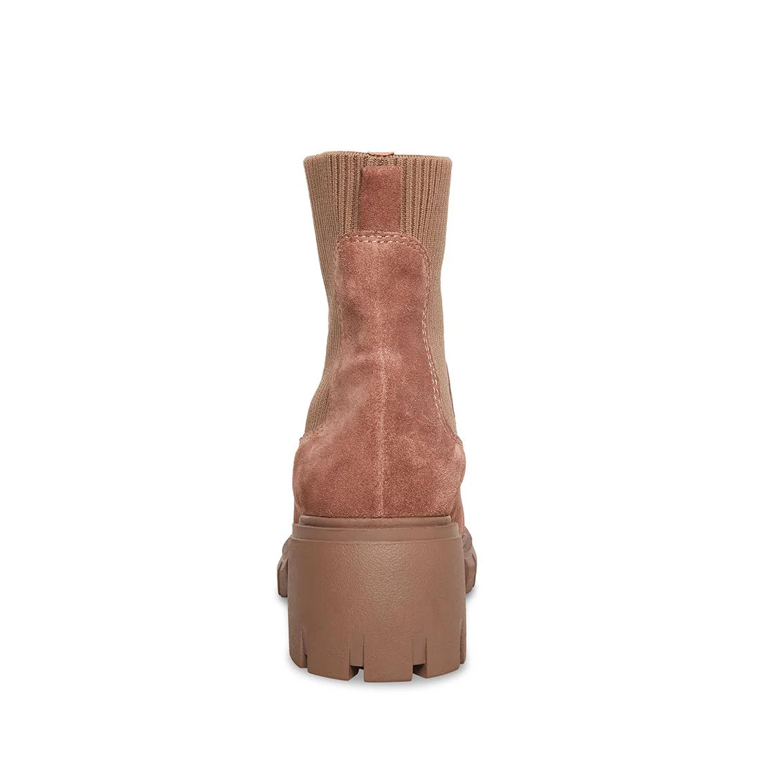 Womens Hutch Taupe Suede Ankle Boots - Image 5