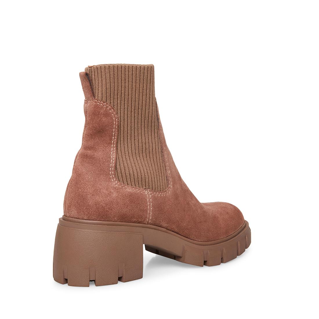 Womens Hutch Taupe Suede Ankle Boots - Image 6