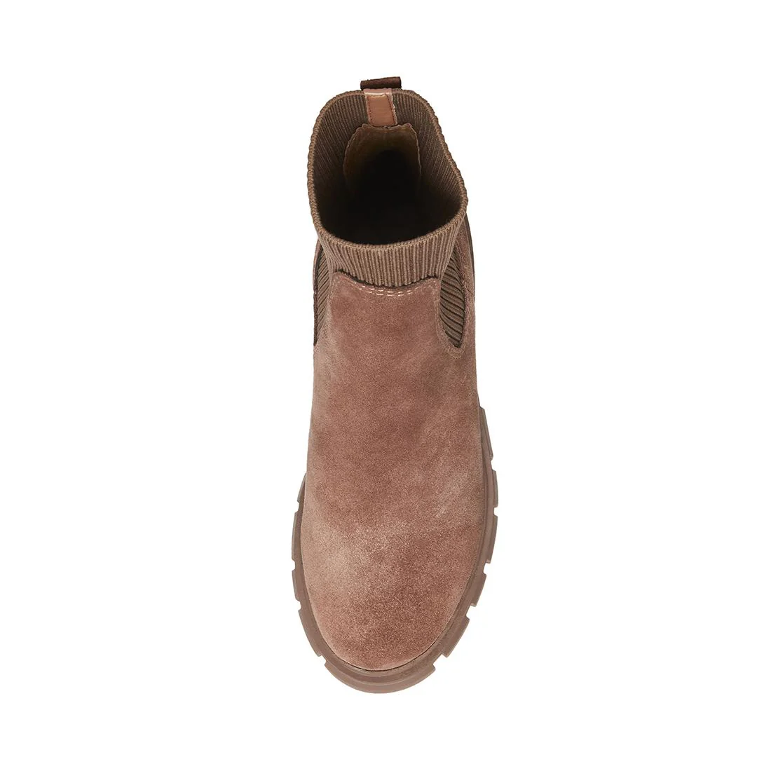 Womens Hutch Taupe Suede Ankle Boots - Image 7