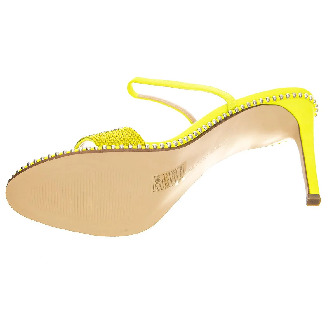 Womens Jannis Citron Multi Sandals - Image 5