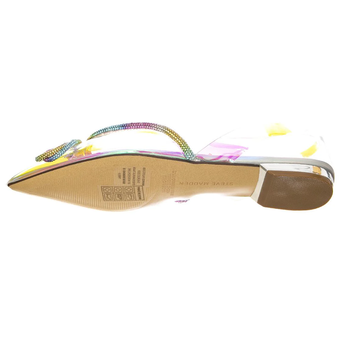 Womens Justi Sil Iridescent Sandals - Image 5