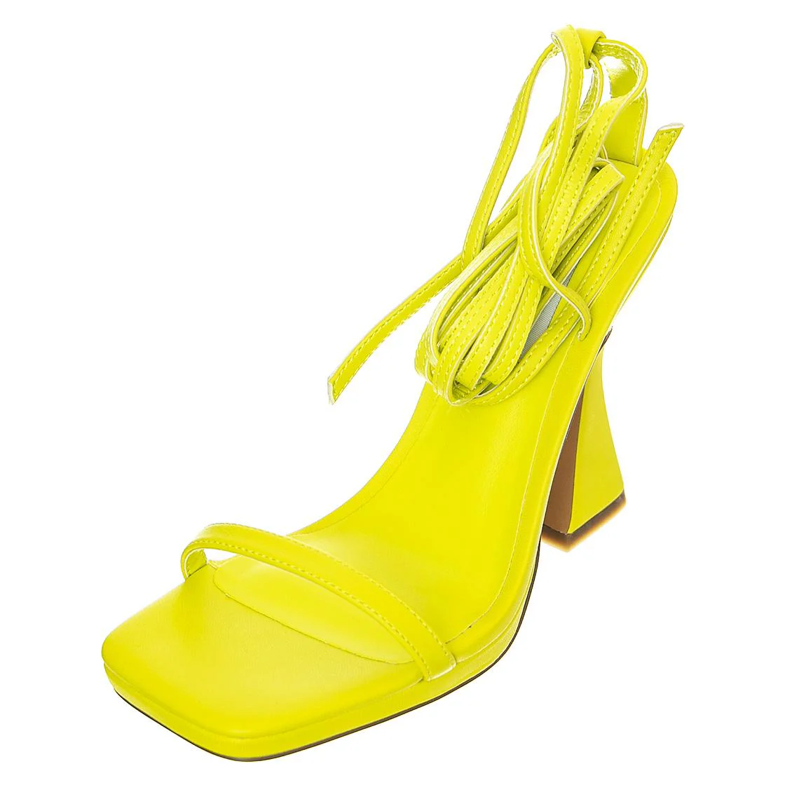 Womens Lafayette Yellow Sandals
