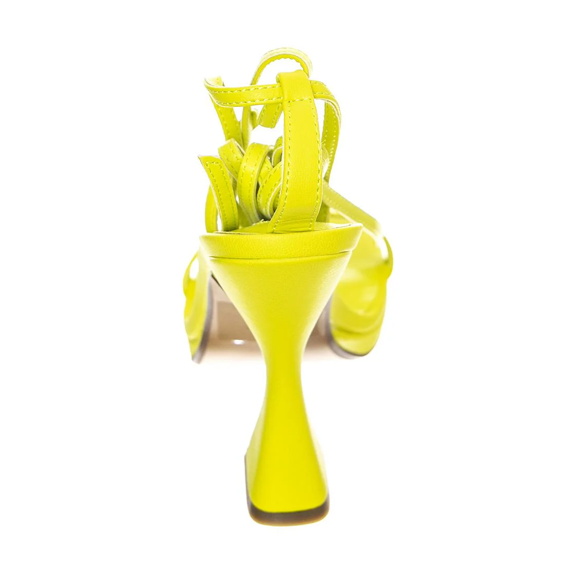 Womens Lafayette Yellow Sandals - Image 4