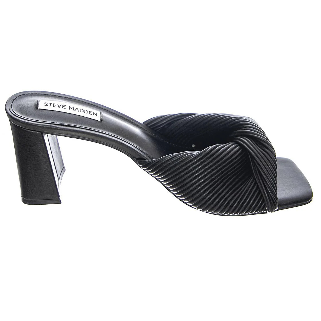 Womens Levity Black Sandals - Image 2