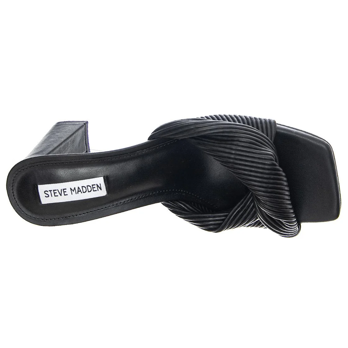 Womens Levity Black Sandals - Image 6