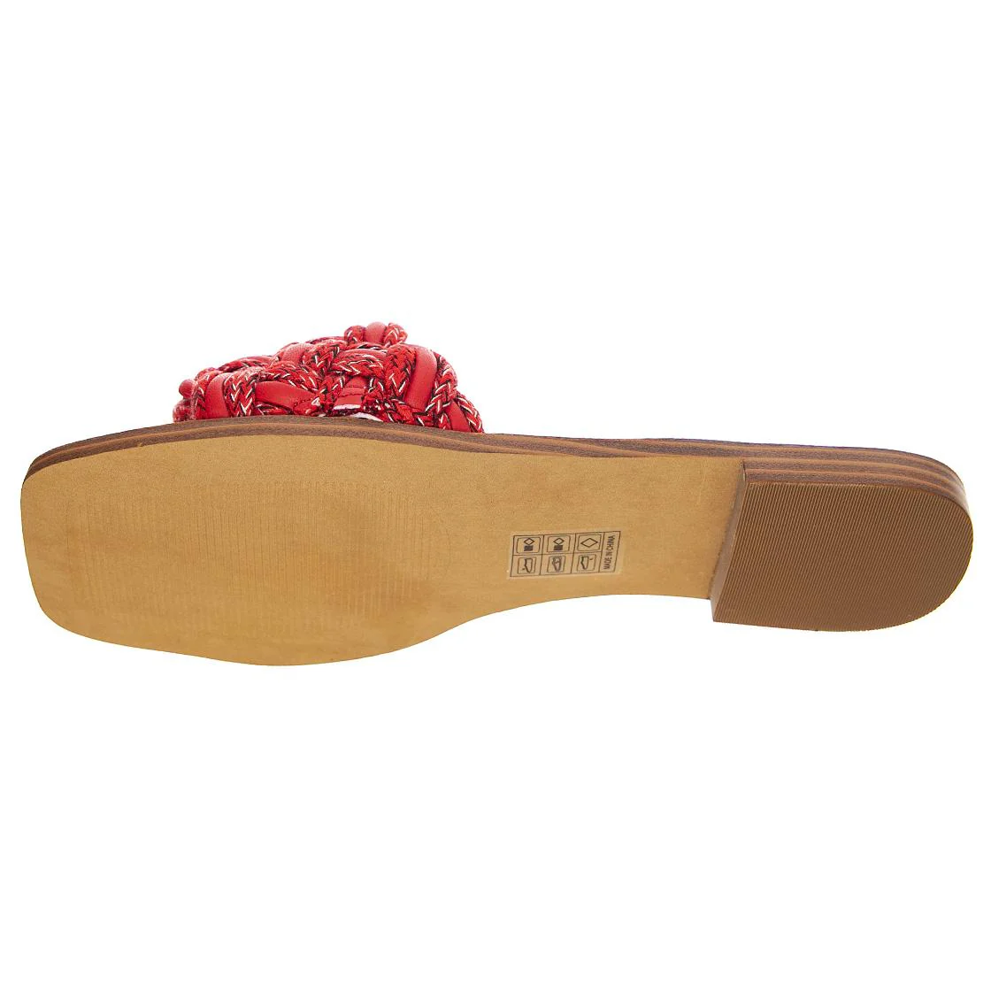 Womens Nightfall Red Multi Sandals - Image 5