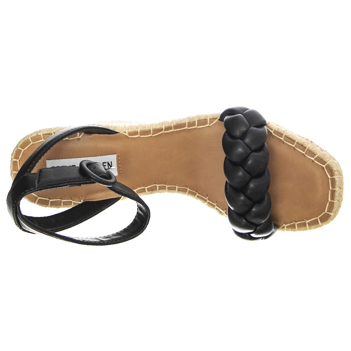 Womens Novah Black Sandals - Image 6