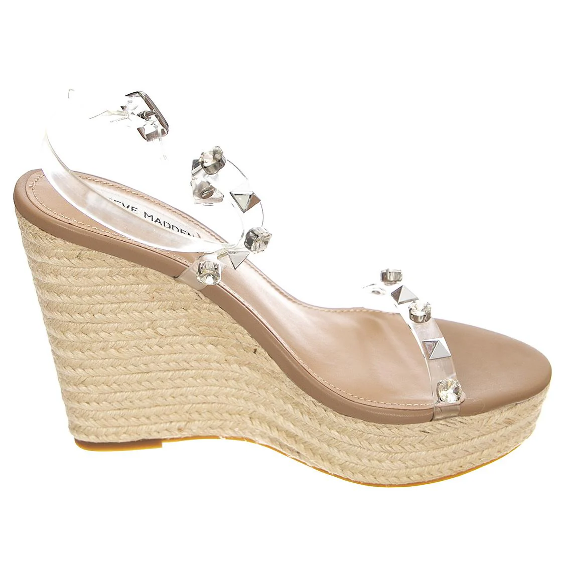 Womens Prime Time Clear Sandals - Image 2