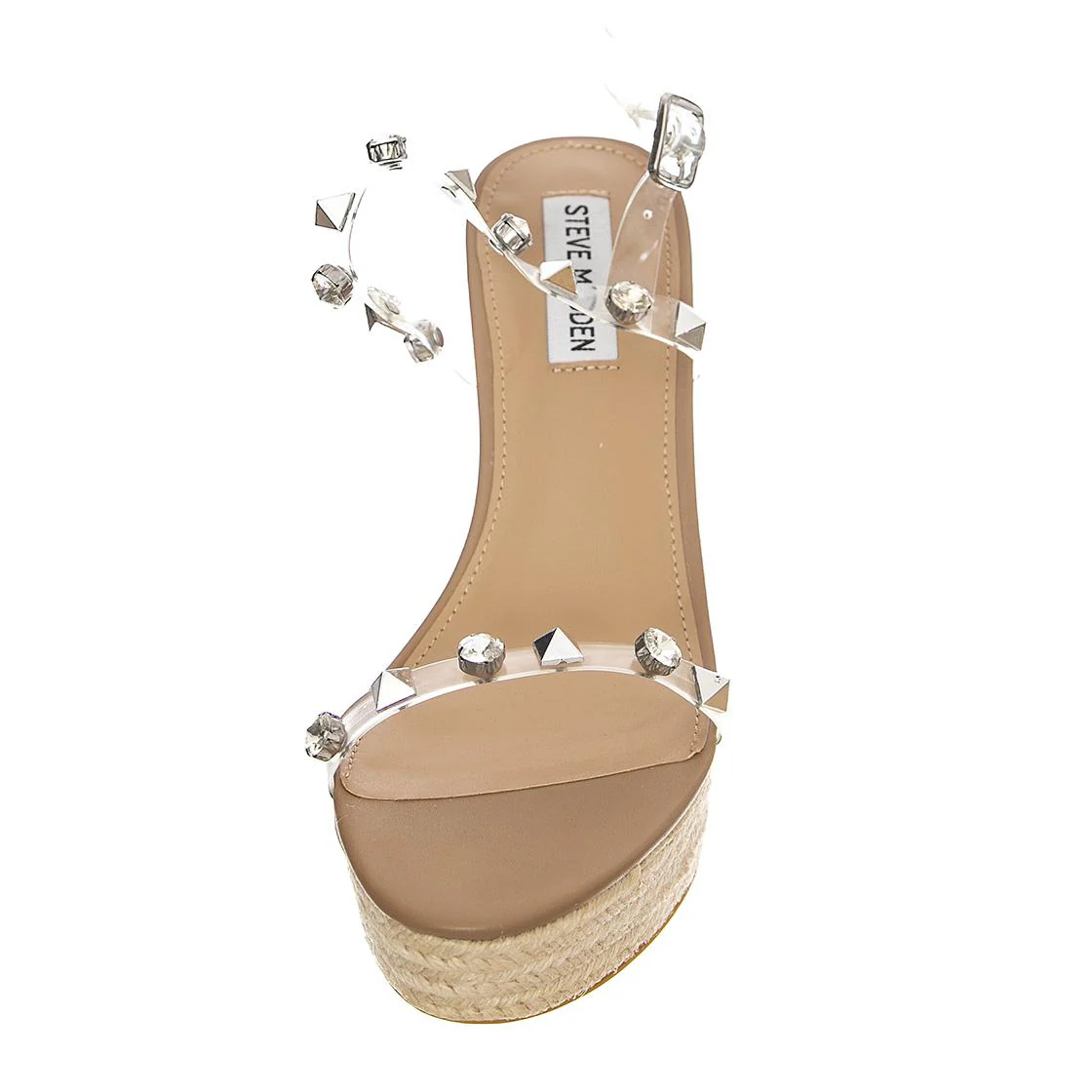 Womens Prime Time Clear Sandals - Image 3