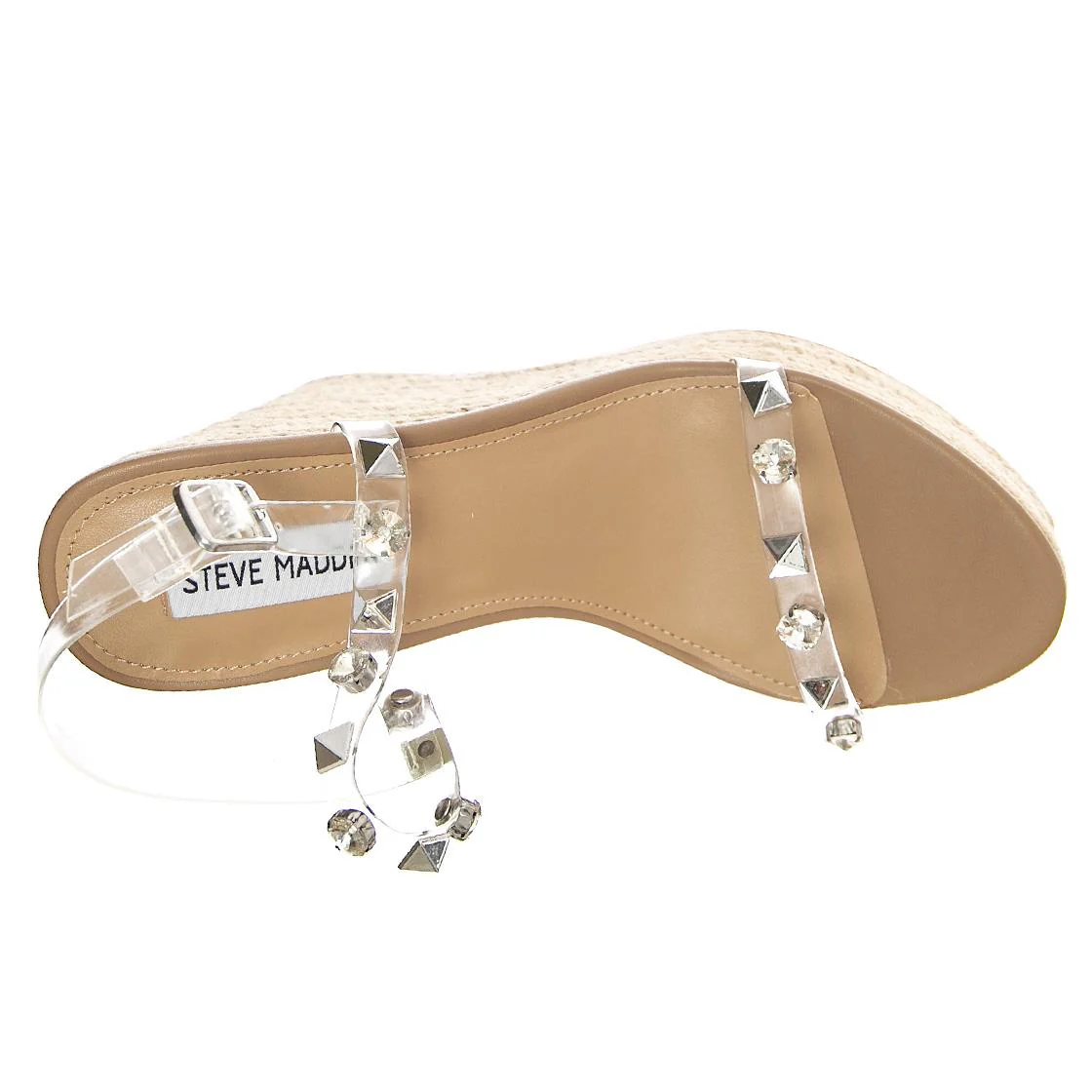 Womens Prime Time Clear Sandals - Image 6