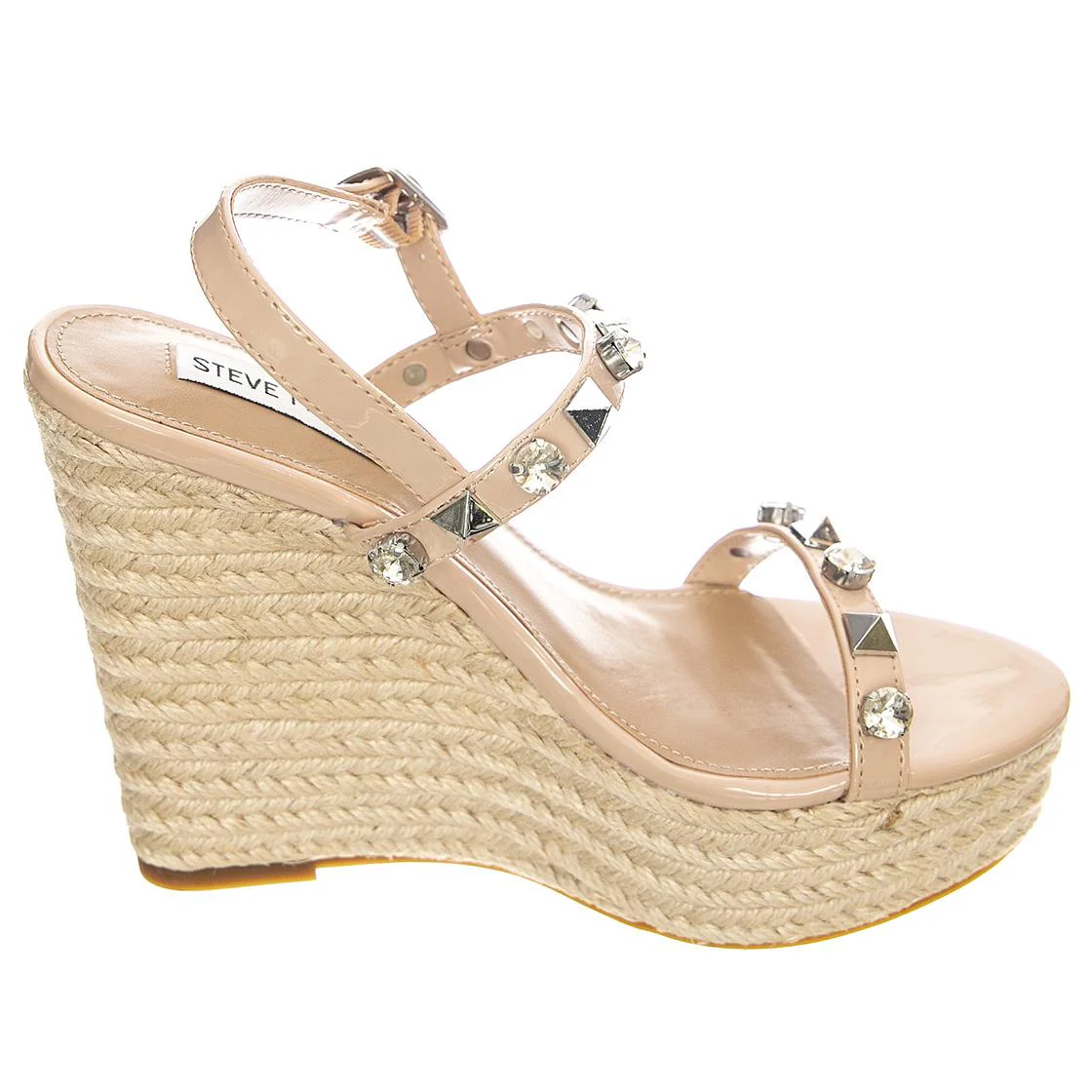Womens Prime Time Nude Pat Sandals - Image 2