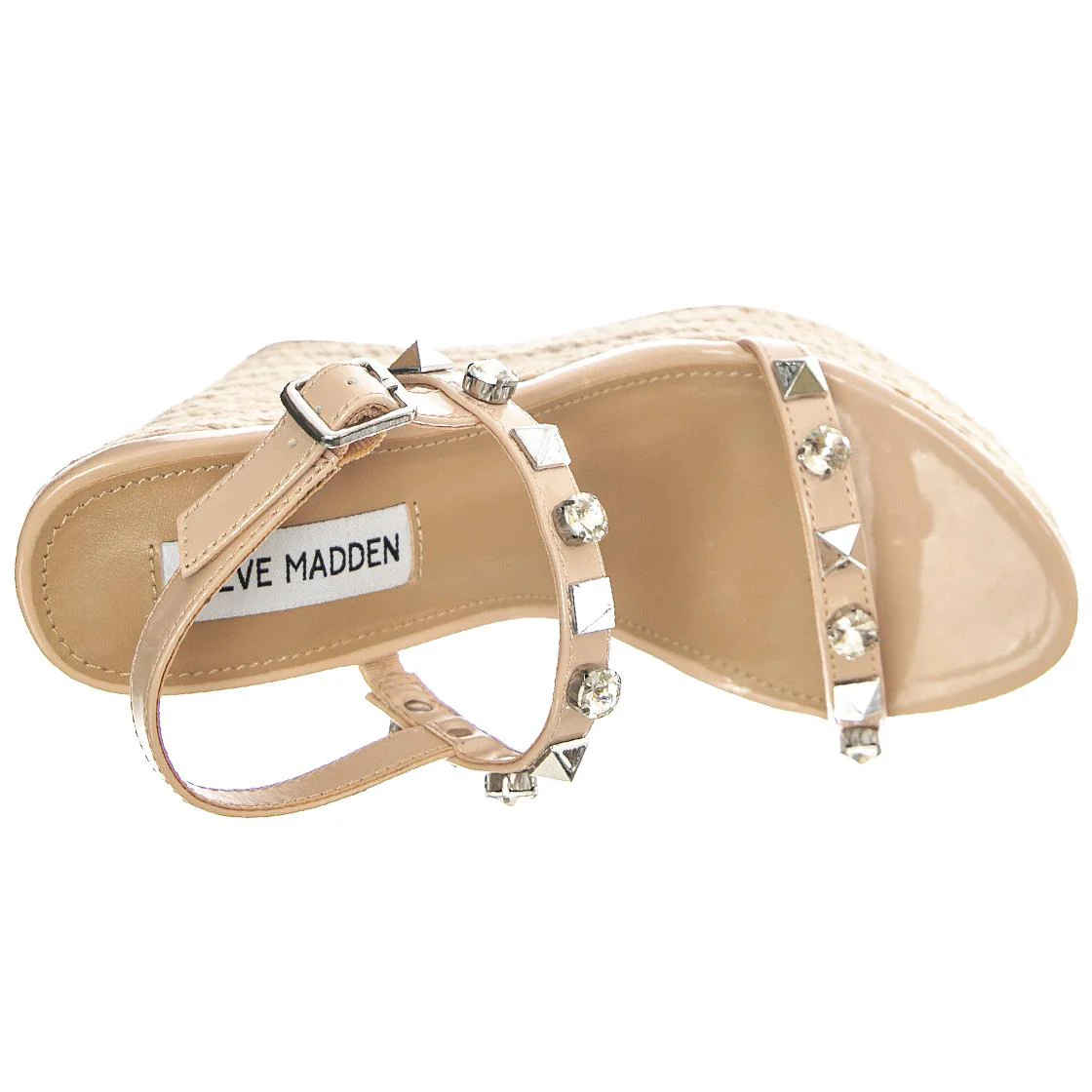 Womens Prime Time Nude Pat Sandals - Image 6