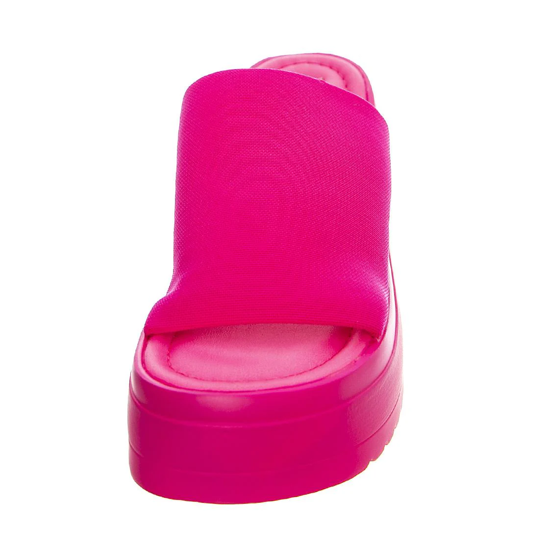 Womens Scrunchy Pink Sandals - Image 3
