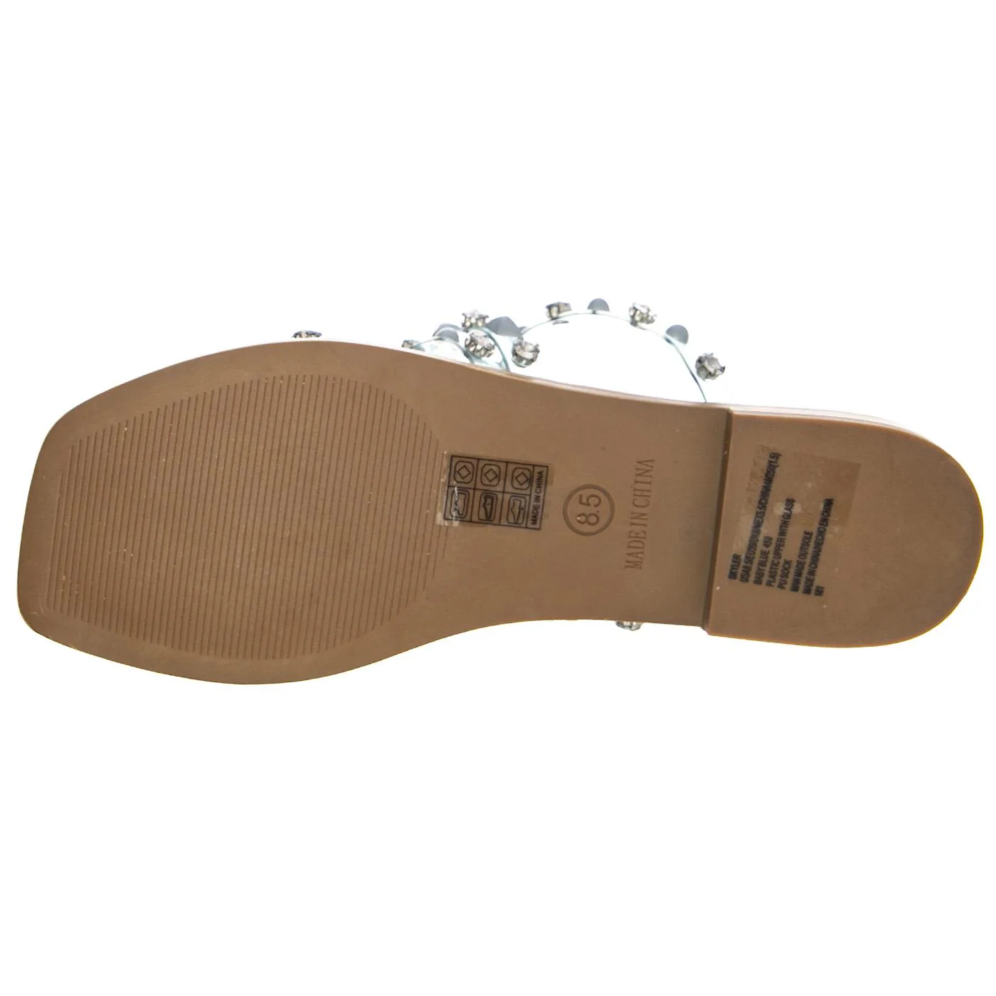 Womens Skyler Baby Blue Sandals - Image 5