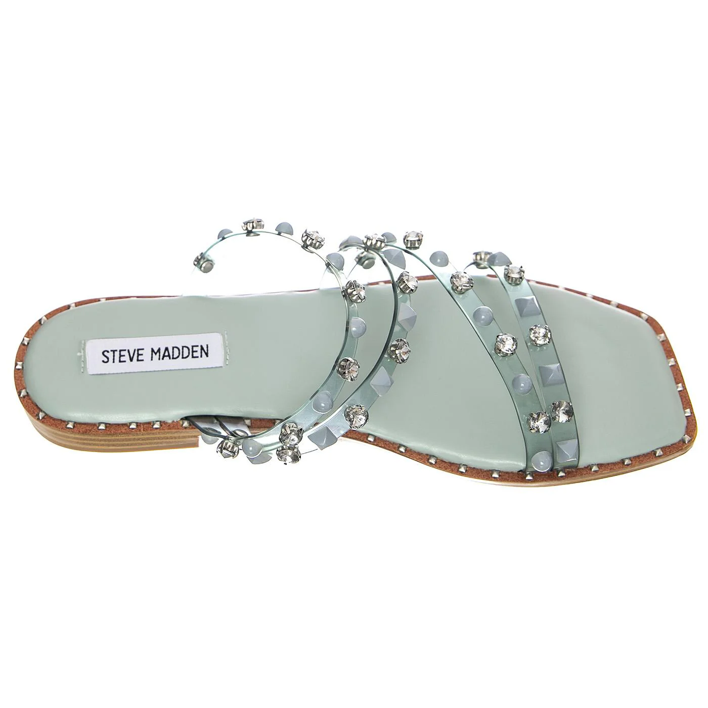 Womens Skyler Baby Blue Sandals - Image 6