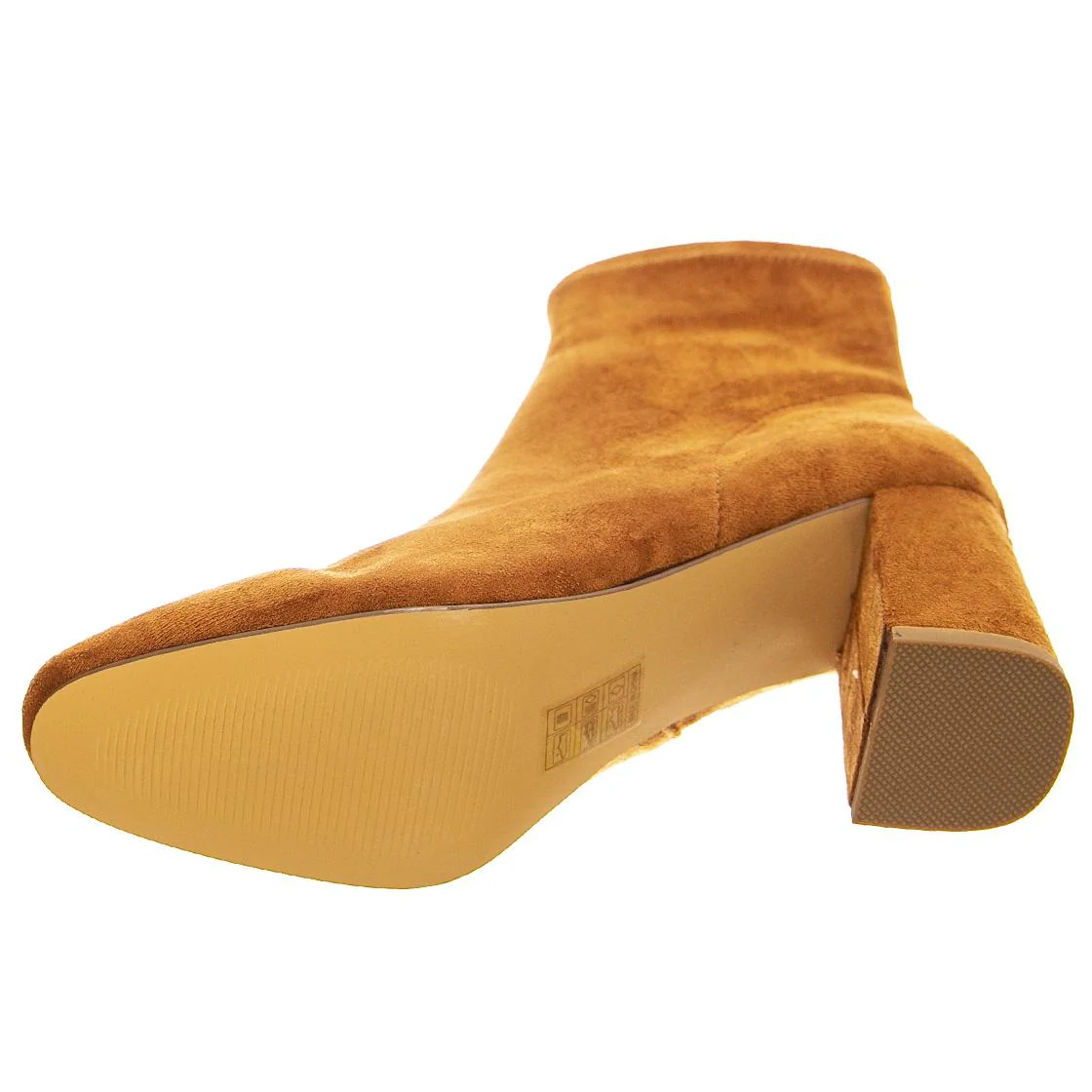 Womens Solara Tan Ankle Boots - Image 5
