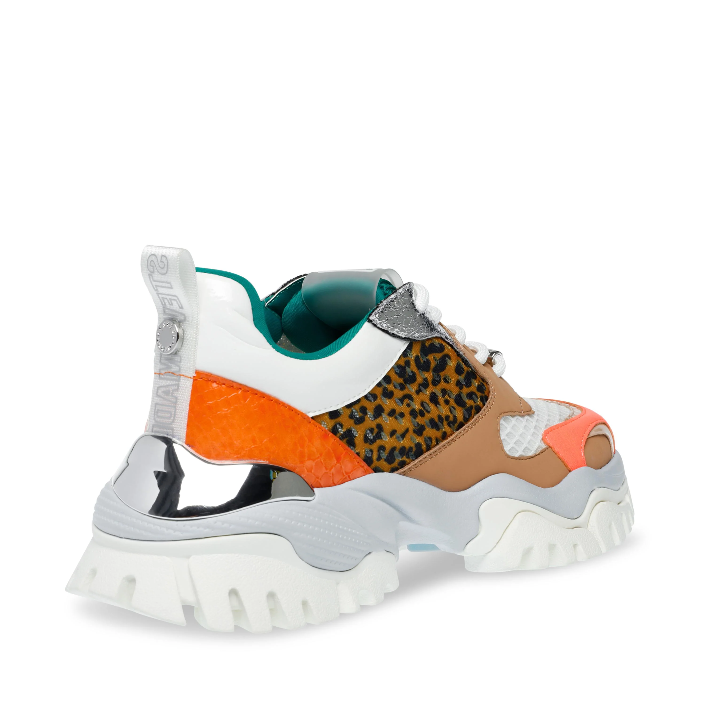 Womens Trilling Coral / Multi Lace-Up Low-Profile Shoes - Image 5