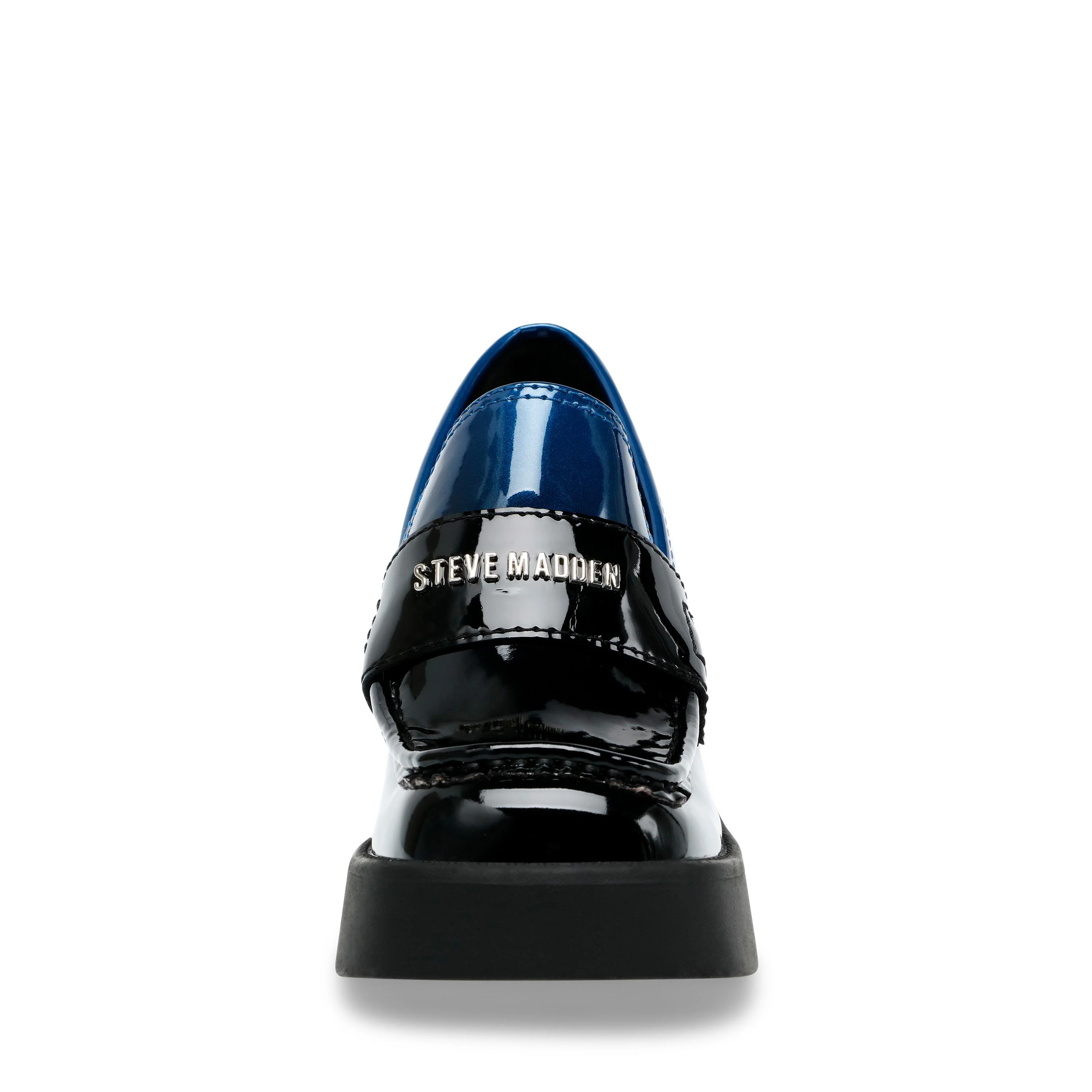 Utmost-SM Blk / Blue - Women's Black / Blue Loafers Women STEVE MADDEN - Image 3