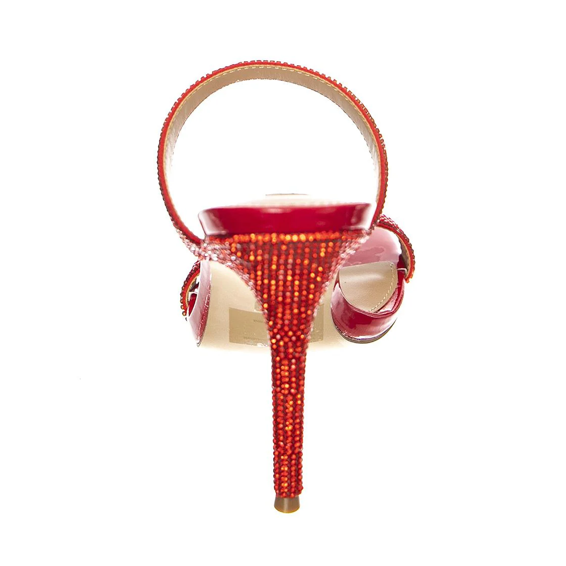 Womens Vacate Red Sandals - Image 4