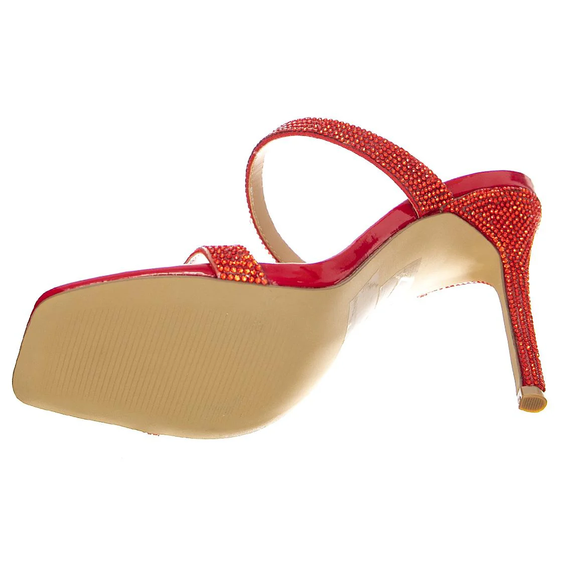 Womens Vacate Red Sandals - Image 5