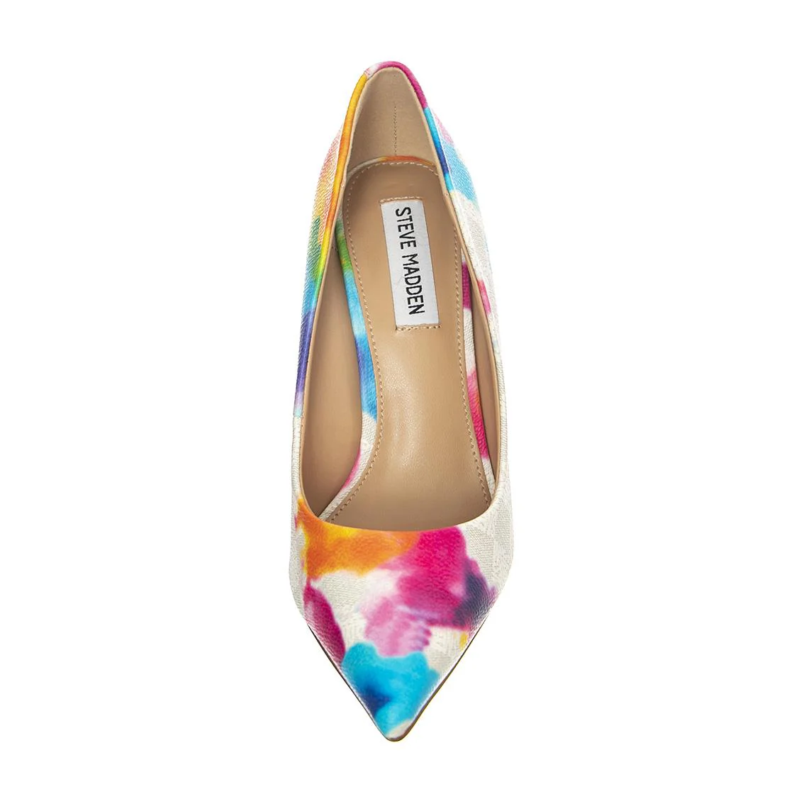 Womens Vala Tie Dye Multicoloured Pumps - Image 3