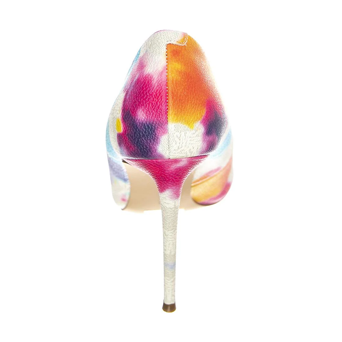 Womens Vala Tie Dye Multicoloured Pumps - Image 4
