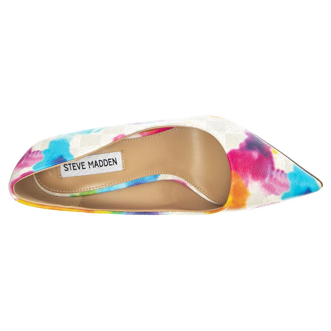 Womens Vala Tie Dye Multicoloured Pumps - Image 6