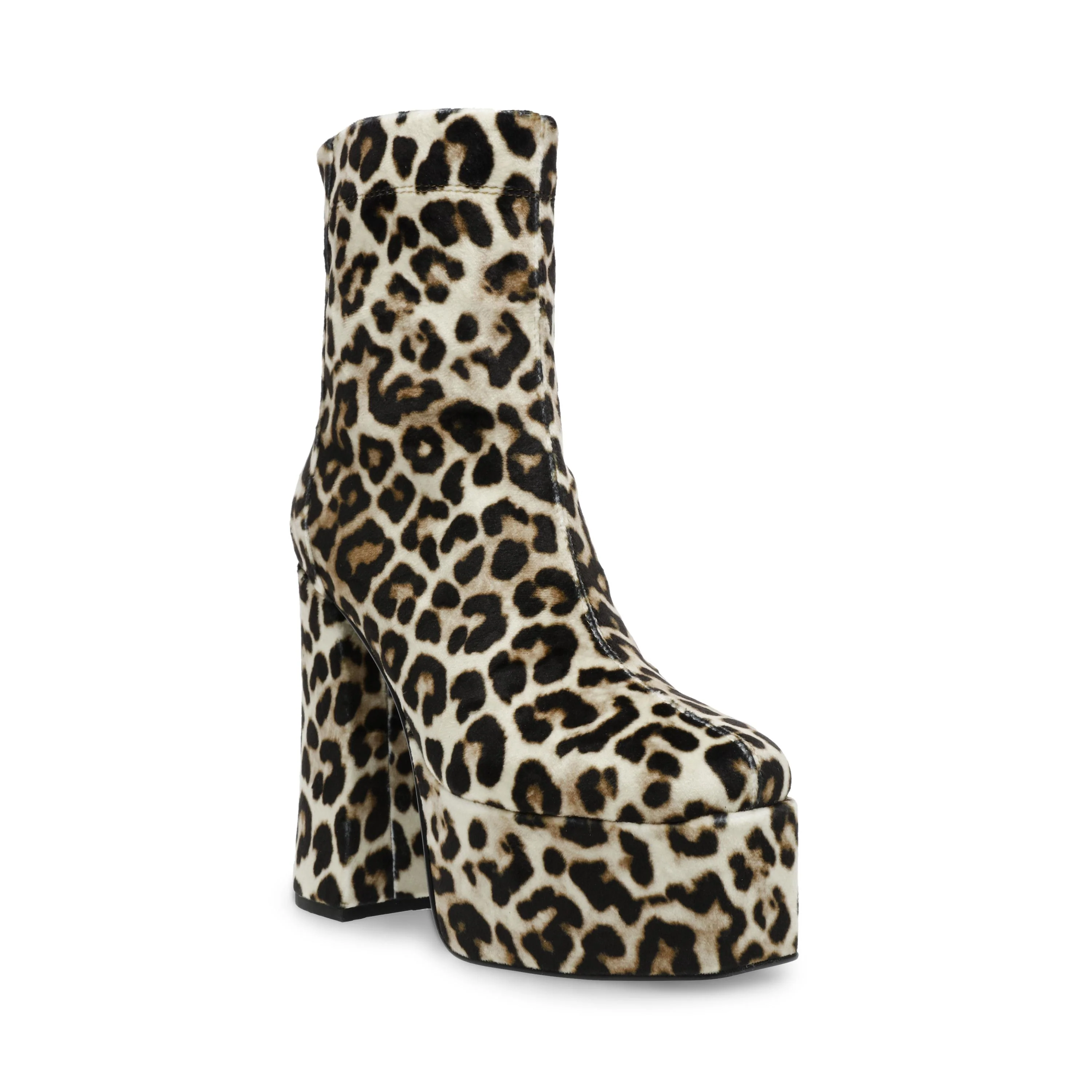 Womens Voyager Leo Velvet Boots - Image 2